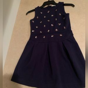 Jcrew girl blue dress